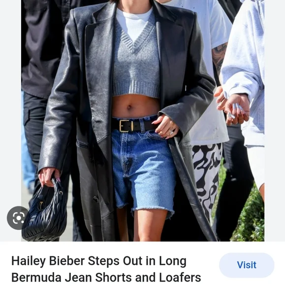 NWT Levi’s 90’s 501 Denim Blue Shorts - Picture 13 of 16